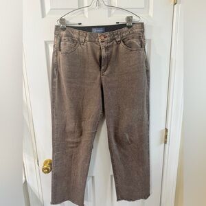 Ladies Democracy Brown Jeans